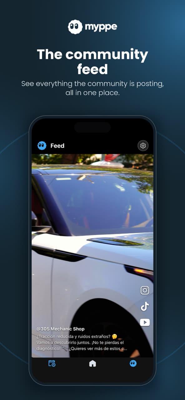The community feed — see everything the community is posting, all in one place.